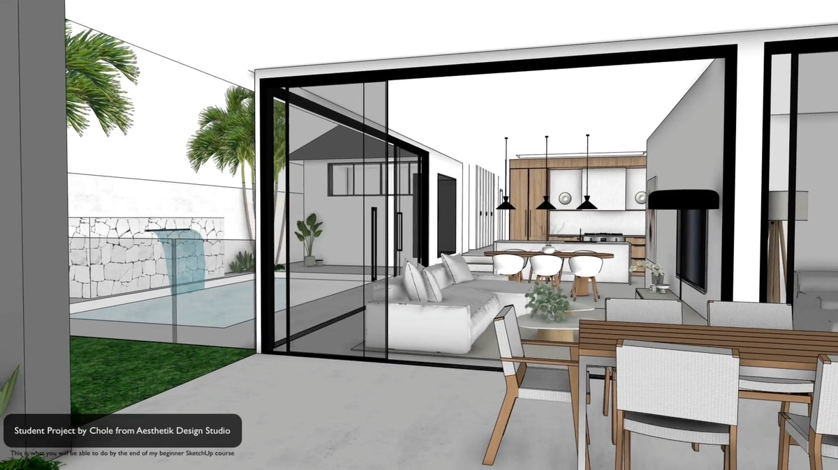 Student interior design project
